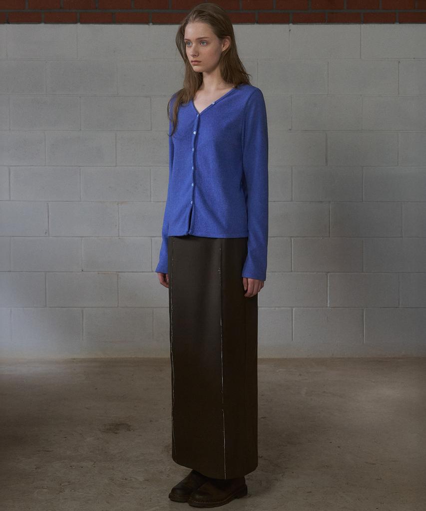 Annies Low Edge Long Skirt (Brown)
