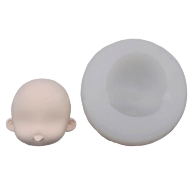 

Дитяче обличчя Глиняна форма Форма для обличчя Форма з епоксидної смоли для Шоколадних цукерок, Фонданту, Прикрас для торта