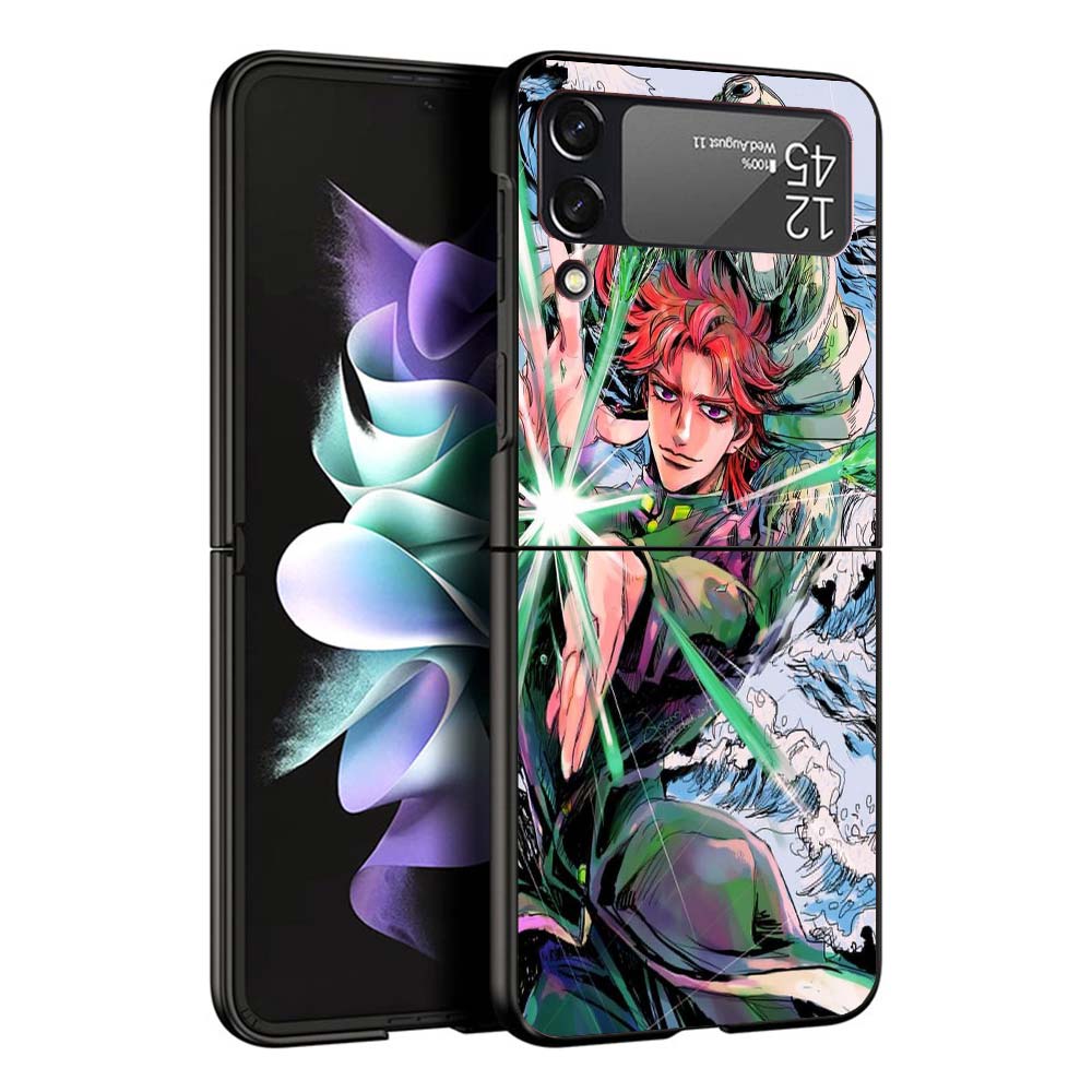 JoJo Bizarre Adventure Phone Case For Samsung Galaxy Z Flip7 Flip6 5G Flip5 Flip4 Flip3 ZFlip 7 6 3 4 5 Shockproof Back Cover Ga
