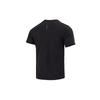 Puma Solid Color Logo Print Crew Neck T-Shirt Men Tops Black 523685-01