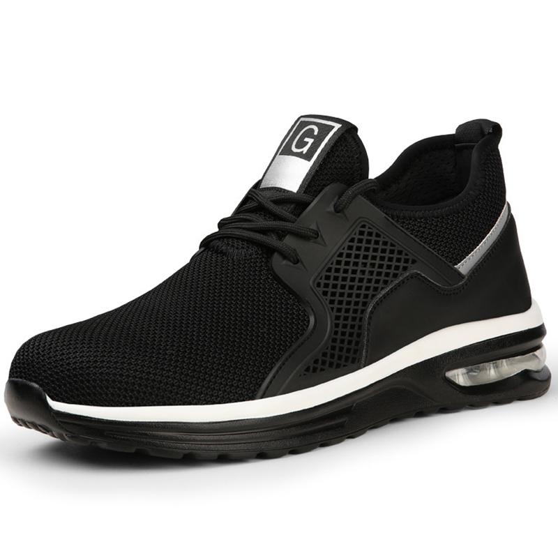 

Дышащие рабочие кроссовки на воздушной подушке, защитная обувь, мужская и женская рабочая обувь, неразрушимая обувь со стальным носком, защитные ботинки с защитой от повреждений 39