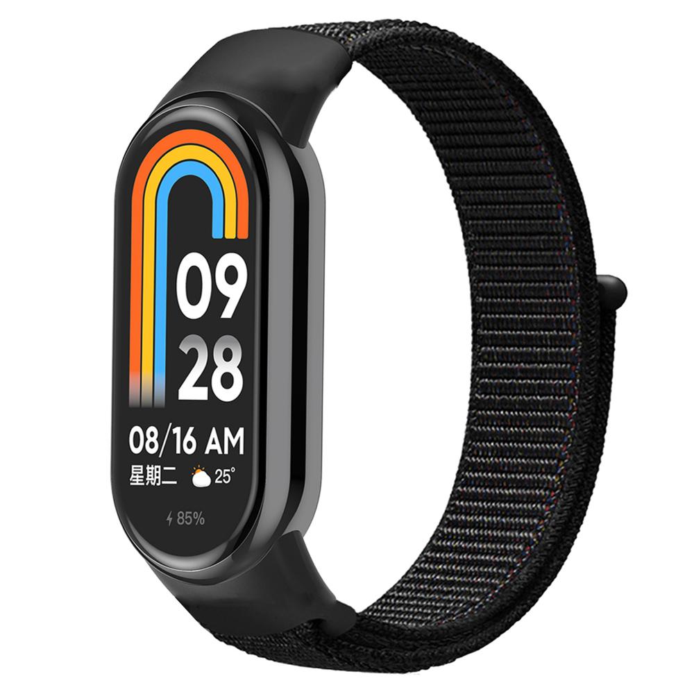 Nylon Loop For Xiaomi Mi Band 10/9/8 Bracelet NFC Breathable Bracelet Wristband Correa Sport Watchband for Mi band 8/9/10 Strap