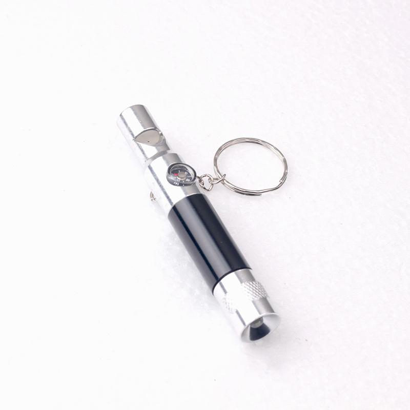 Whistle With Flashlight Quality Emergency Kit Keychain Climbing Keyring Portable Survival Outdoor Whistle 3-In-1 Flashlight Comp
