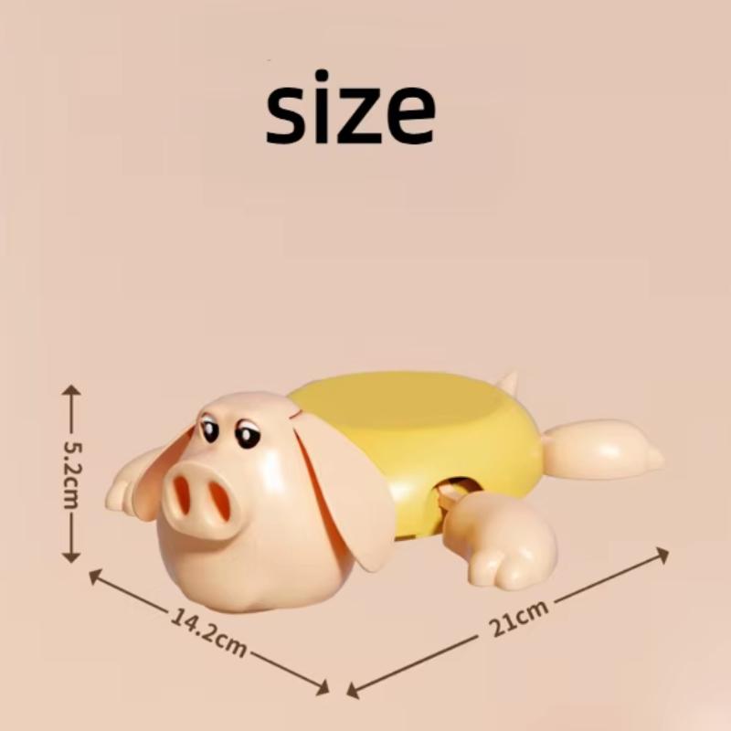 Funny Plastics Panicked Pig Coaster ABS Cute Little Pig Mug Base Stress Relieve Yellow Pink Cup Holder Desktop Ornament