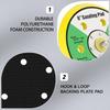 Ouya 2PCS 6 Inch 6-Hole Backing Pads 5/16"-24 Threads Polishing Buffing Plate for Dual Action Polisher
