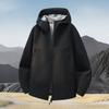 Softshell Jacket Men Women Lightweight Windproof Waterproof Hooded Outdoor Coat
