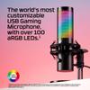 HYPERX QuadCast 2 S Condenser Microphone USB Microphone RGB Lighting Black for PC Mac 2 Year Manufacturer Warranty 9A273AA Telework/Streamers/Content