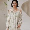 Laengsseon Ls_Loose Chiffon Floral Dress