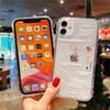 Mode Weiches Schönes Telefon Für Iphone X Mini XS Max 6 8 XR 6 s Plus 14 Pro 11 12 7 13 Gerade Silikon Silikon Weiche TPU Fall Abdeckung