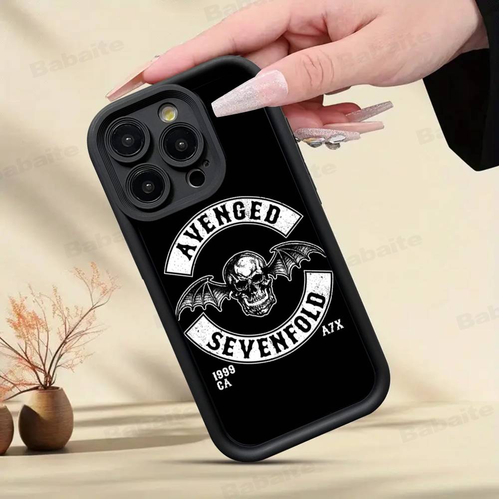 A-Avenged Sevenfold Phone Case for IPhone 17 16 15 14 13 12 11 Pro Max Mini Plus Soft TPU Back Cover