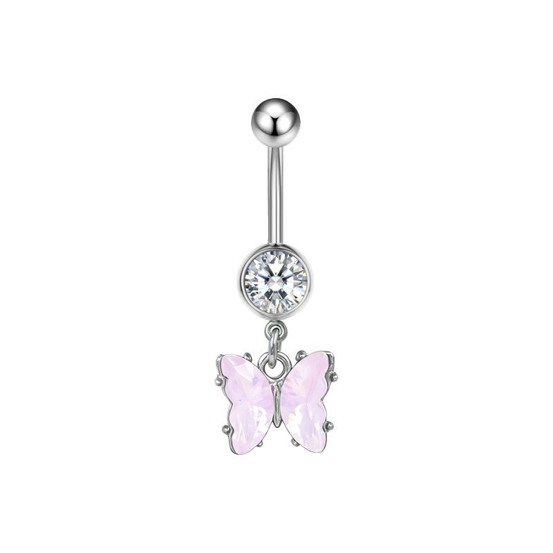 Gaibei Trendy Moon Butterfly Belly Button Ring