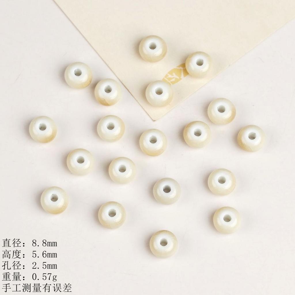 Colorful fruit green abacus beads fresh tire loose beads beaded accessories handmade DIY manufacturer