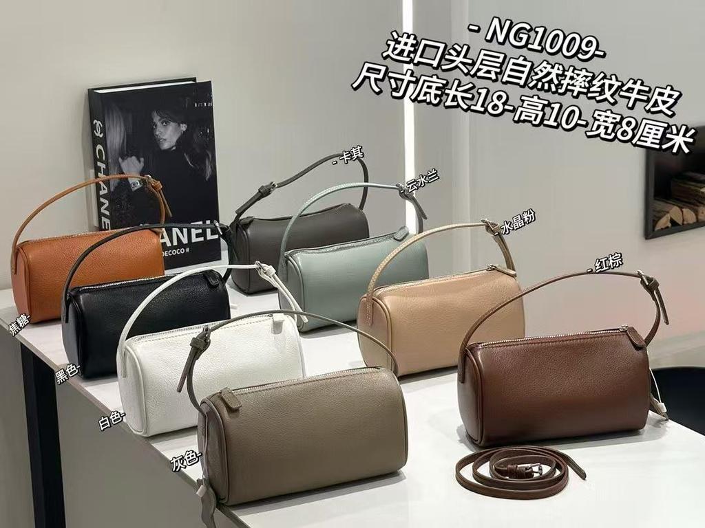 Women's High-End Genuine Leather Tote Pillow Bag - Versatile Single Shoulder Handbag