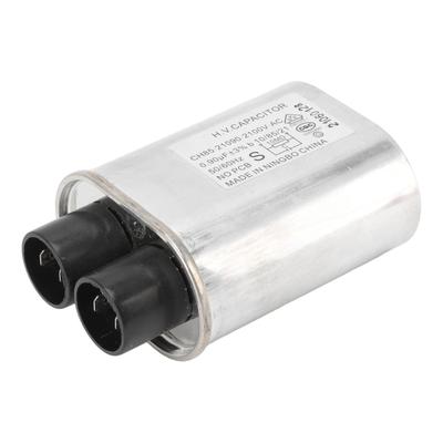 Condensatore Alta Tensione per Microonde Acciaio Inossidabile 0.9UF Sostituzione Condensatore Alta Tensione per Galanz per Midea 2100V