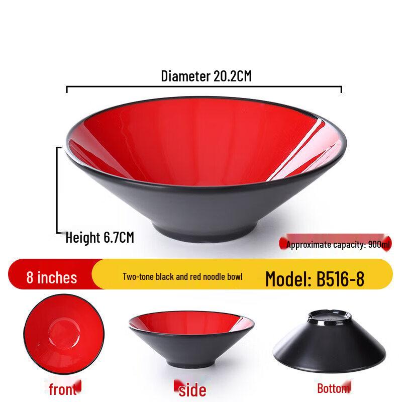 

Commercial Melamine Soup Bowls (2-Pack)