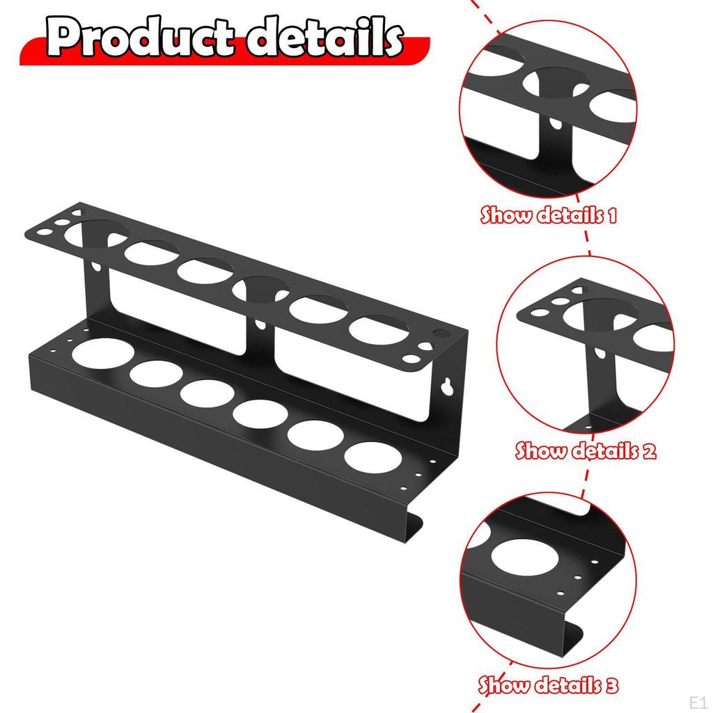 Caulk Tube Holder Sealant Organizer Wall Mount Metal Multifunctional Storage Rack