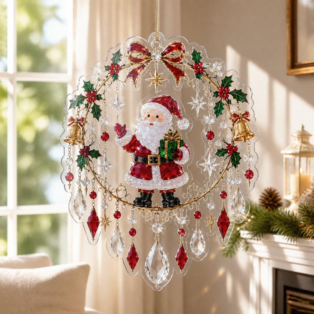 Christmas Sparkling Wind for Window and Garden Decor