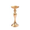 32/38/50cm Candlelight Plated Finish Flower Vase Base Elegant Candle Holder  Home Wedding Decor