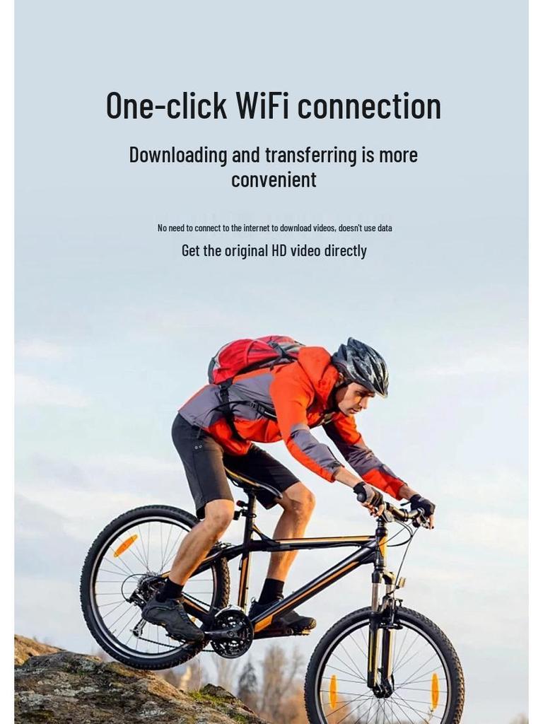Best-Selling K1 4K HD Action Camera with 270° Rotation & WIFI for Sports