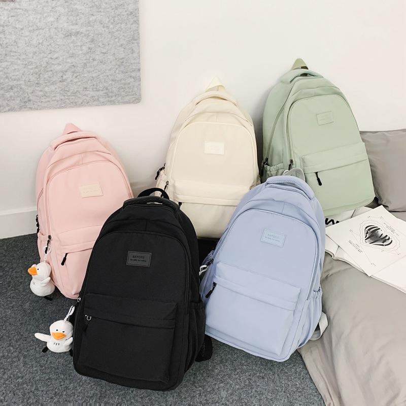 Backpack New Fashion Junior and Senior High School Student Casual School Bag Women's Trend Large Capacity Backpack
