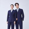 Toluoman Unisex Double-Breasted Business Suit Set