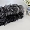 Winter Fox Fur Bag Women's Bag Fashion Handbag Ladies Bags Purses Women Shoulder Bag Real Silver Fox Fur Messenger Bags