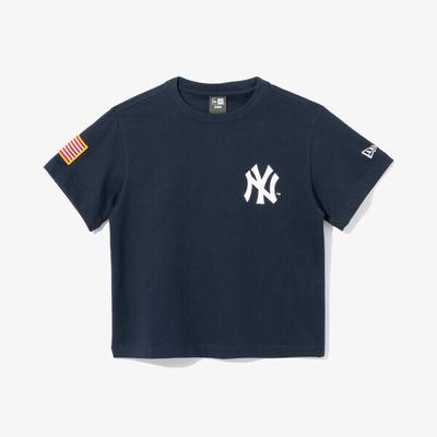 New Era New York Yankees World Series Champion T shirT Evening Blue 14700224