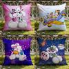 Cartoon D-Diddl Cushion Cover Home & Car Dual-Scene Pillow Cover: Reversible for Premium Comfort