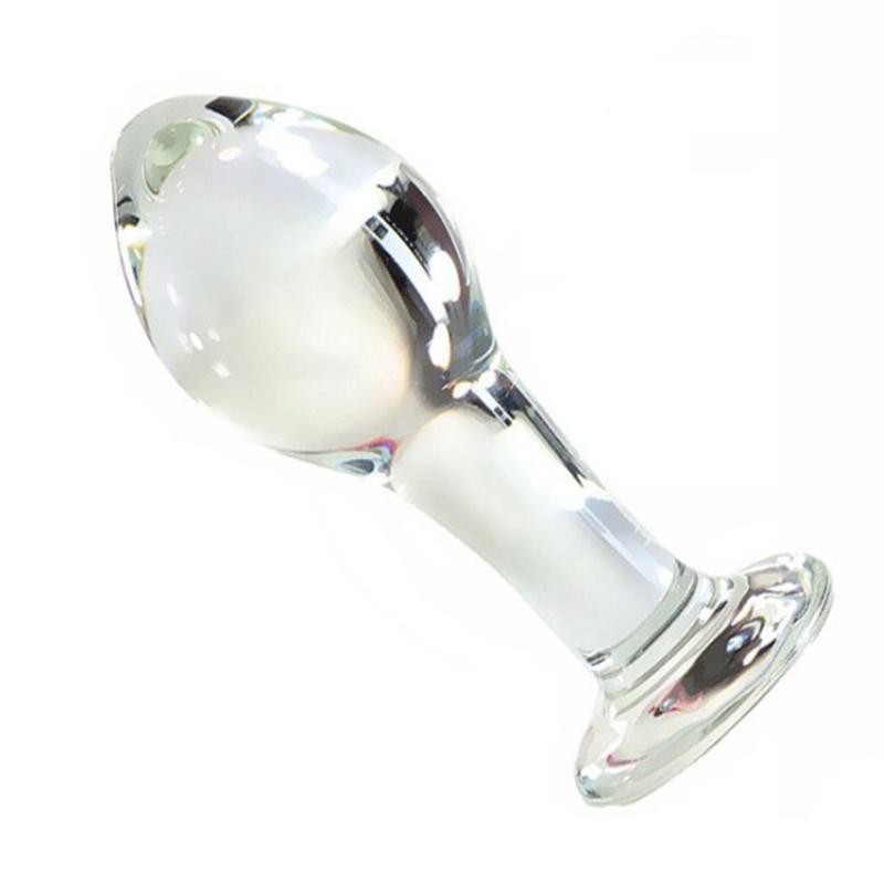 Glass Butt Plug Massage Product