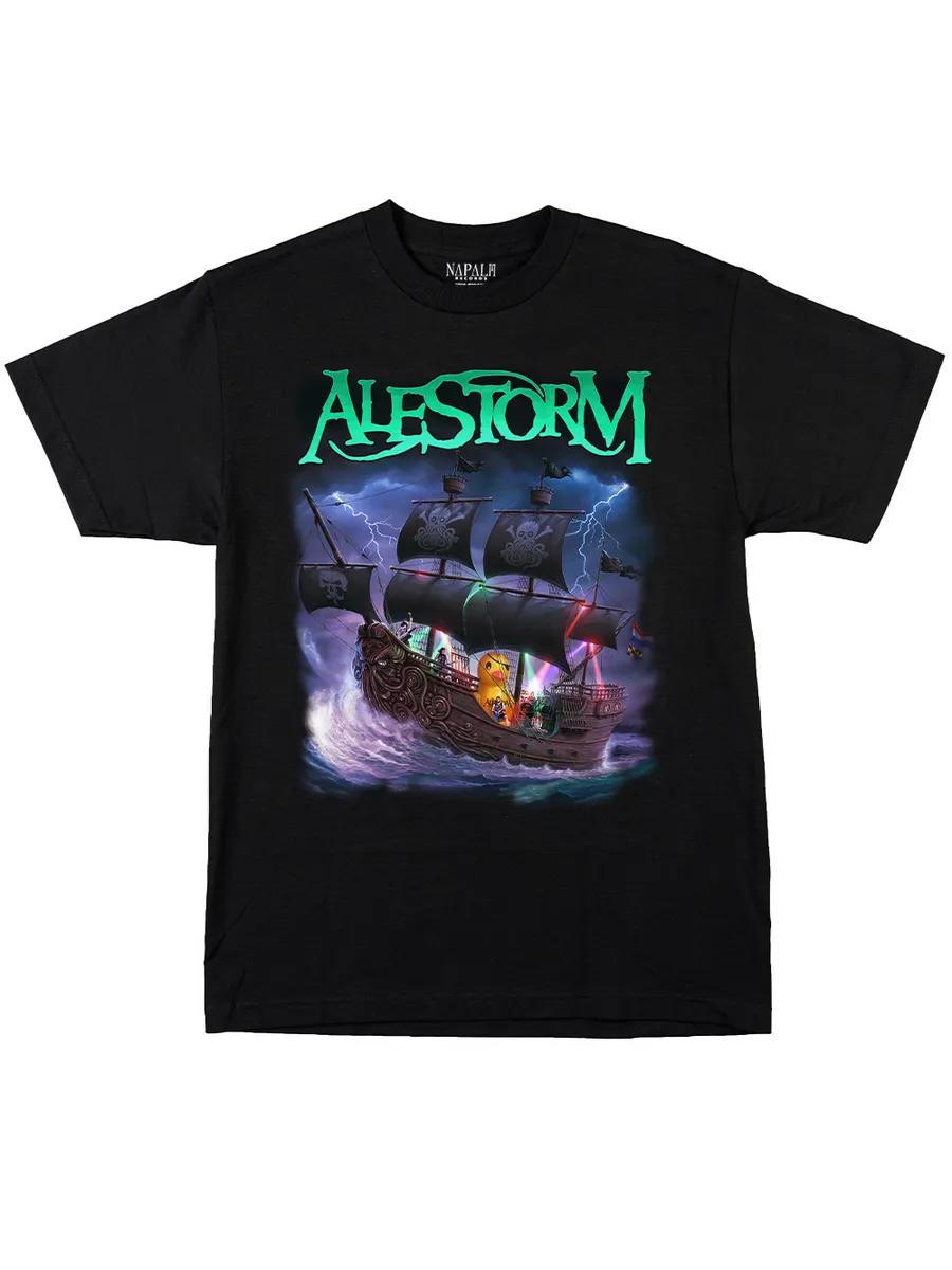 

Men s Alestorm Graphic T-Shirt, 100% Cotton Crew Neck Short Sleeve Tee, Casual Summer Top for Daily Wear and Gift 4XL