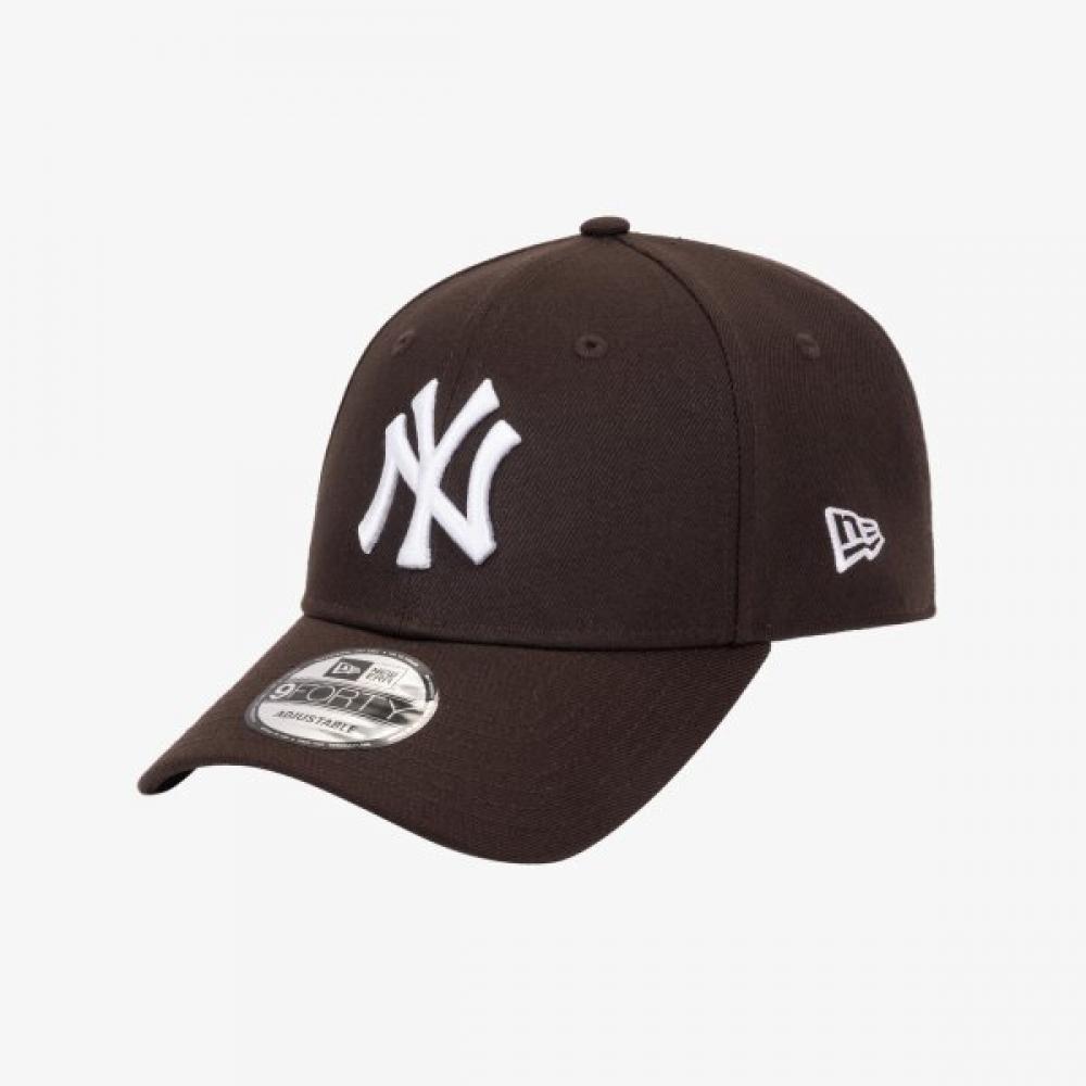 New Era Mlb New York Yankees Basic Baseball Cap Brown Suede 14205828 BROWN/OSFM