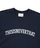 THISISNEVERTHAT Arch-Logo Tee Navy