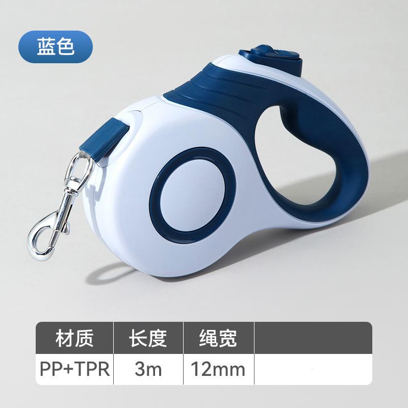 Pet automatic telescopic leash dog walking rope medium and small dog explosion-proof dog chain leash dog supplies