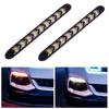 Ygmylandbb Flowing Sequential Turn Signal LED Strip Lights for Fog Lamps and 9 LED DC12V Daytime Light and Turn Signal Light IP67 Waterproof and
