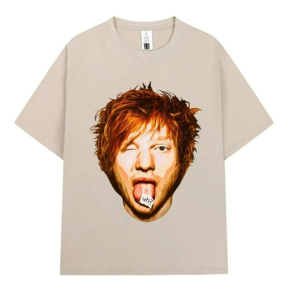 Ed Sheeran Loop Tour Australia Graphic T-shirts Men Clothing Fashion Hip Hop Vintage Oversized T Shirts Streetwear