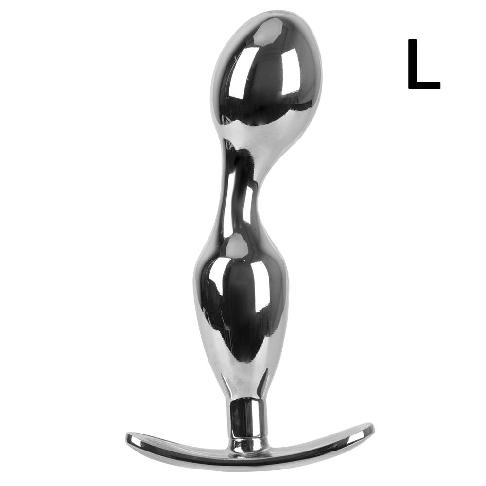 Analplugs aus Metall, Anus-Stimulator, Butt Plug, Sexspielzeug für Männer und Frauen, Homosexuell, Edelstahl, Analsexspielzeug, erotische Produkte für Erwachsene, Prostatamassage