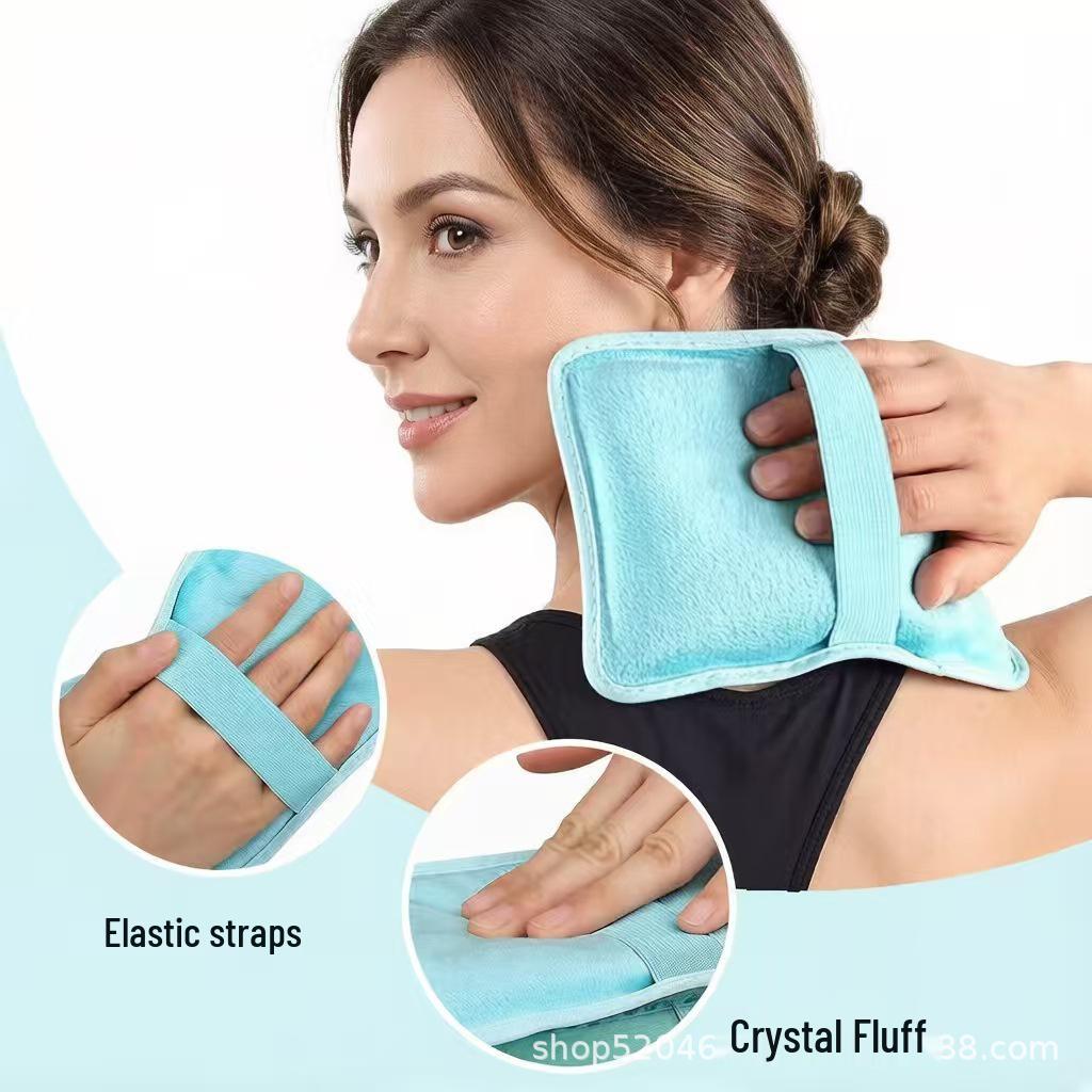 Borsa termica riutilizzabile con perline in gel per distorsioni e fisioterapia