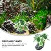 Simulation Aquarium Artificial Plant Decoration Goldfish Hide Small Plastic Fish Tank Ornament Fake Plants for Fish Tank