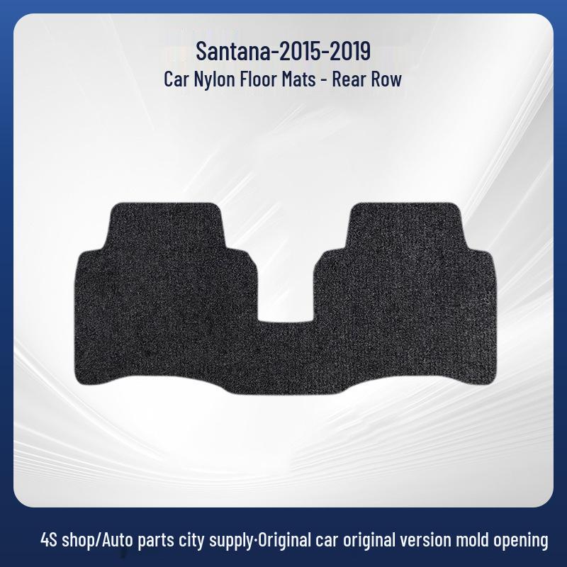 Durable Nylon Car Floor Mats for 2015-2019 Volkswagen Santana - Driver & Passenger Sides