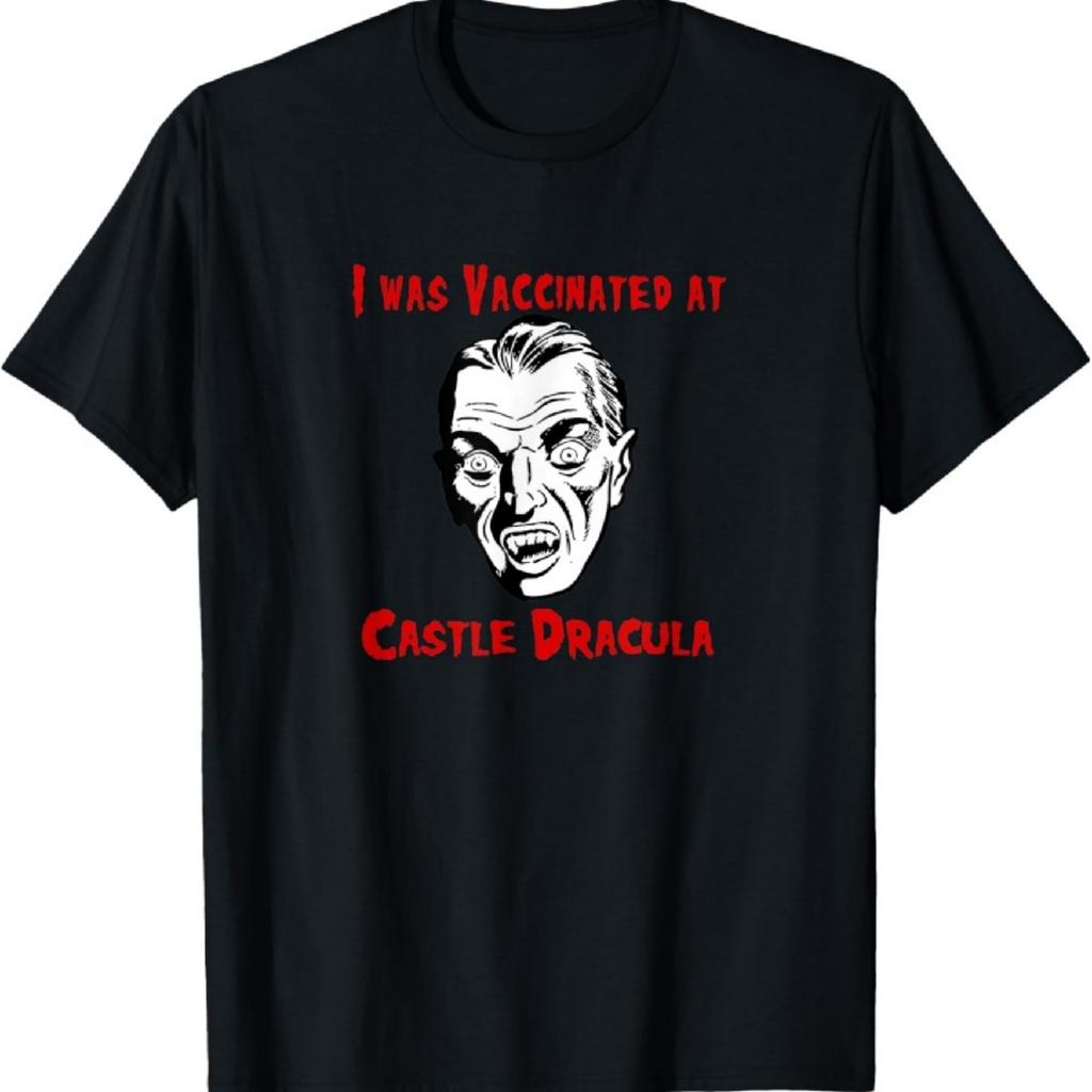 I Was Vaccinated At Castle Dracula T-Shirt