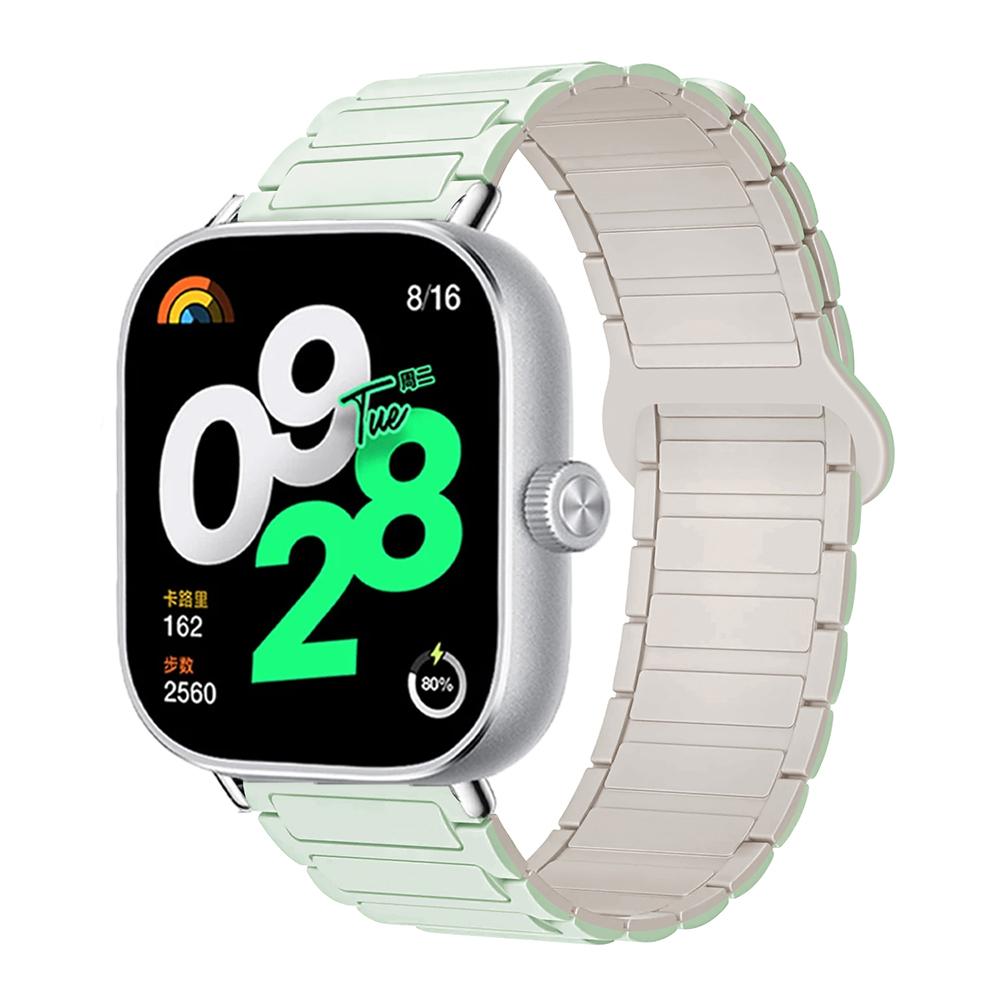 Magnetický náramek pro řemínek Redmi Watch 4 Silikonové pásky pro Xiaomi Mi Band 8 9 pro Řemínek k hodinkám Vyměnitelné příslušenství Correa