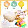 VBACALA Clay Wheat Clay 24 Colors Clay Toy Bear Hamburger Maker 3 Layer Push Mold Roller Clay Tools Clay Play Kitchen Toy Pretend Pretend Play