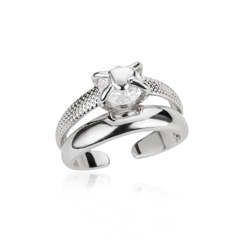 Heart Rings for Women Grils Gold Plated Adjustable Stainless Steel Ring 2026 Trend Luxury Wedding Couple Jewelry anillos mujer