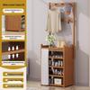 Multi-layer Dustproof Bamboo Shoe Rack for Entryway