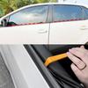 Tira de sellado para ventana de coche, tiras de sellado de puertas laterales en forma de V, relleno de goma automático, aislamiento acústico, burlete, accesorios de herramientas selladoras