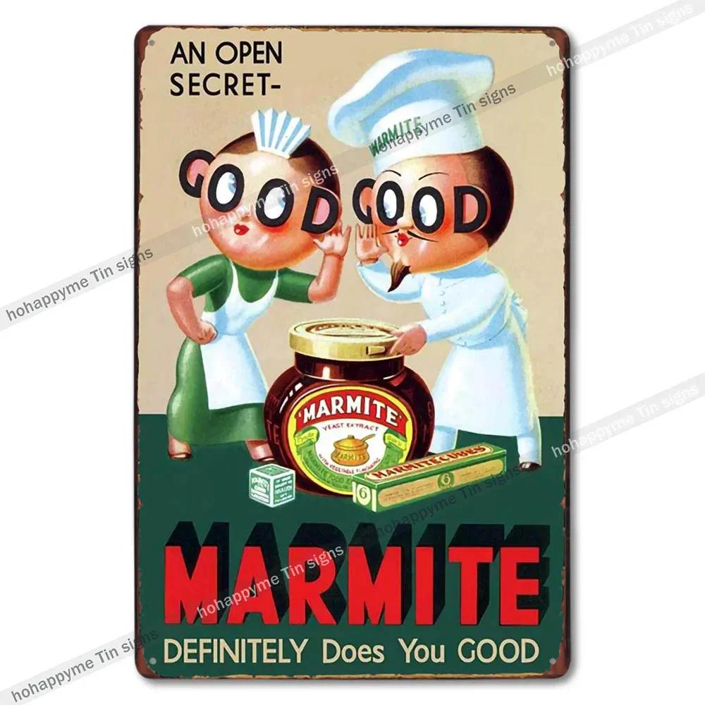 Retro Metal Tin Signs Vintage Food Ad Kitchen Wall Decor Home Art