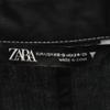 Unused ZARA Short Sleeve Oversize Shirt XS-S Black Women Used