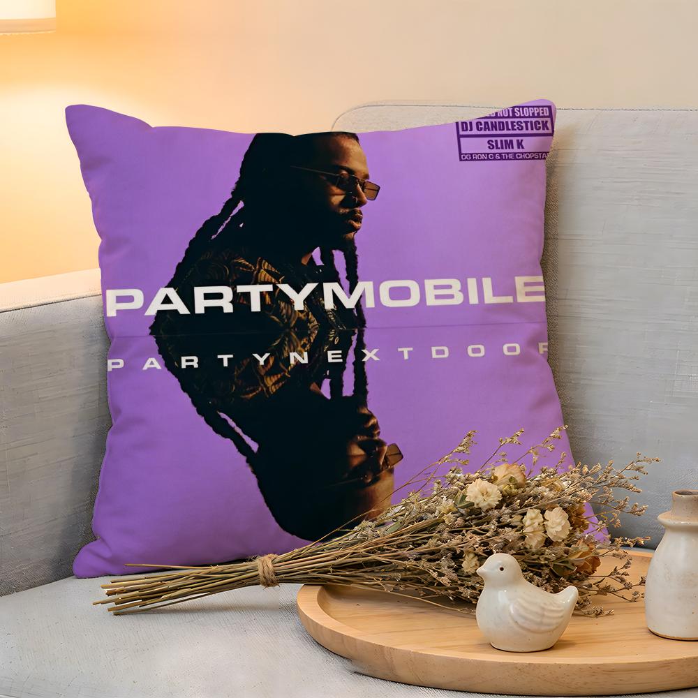 

Cushion Cover Linen SkinFriendly Soft Decorative Case For Sofa Home Decor Hot Singer PPARTYNEXTDOOR Pillow cover 30x30cm