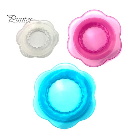 

Силіконові еластичні кришки для зберігання харчових продуктів, 3/6 шт., багаторазові еластичні кришки для мисок, силіконова харчова кришка для мікрохвильової печі з пелюстковим дизайном 3pcs