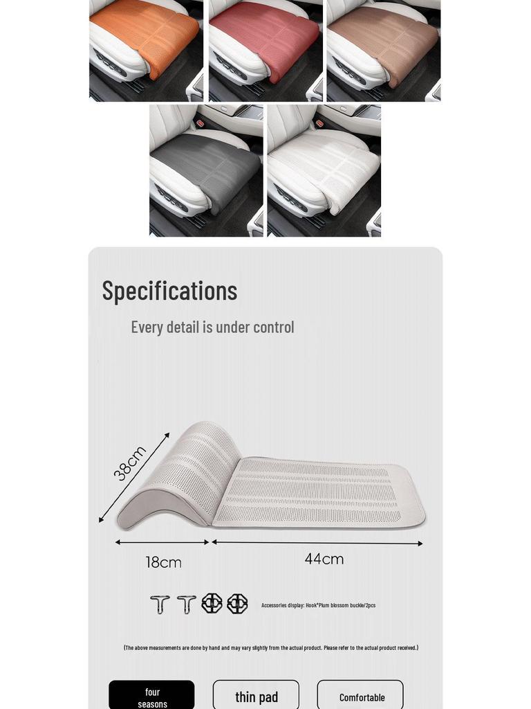 Universal All-Season Extended Leg Rest Cushion for L6-L9 Cars